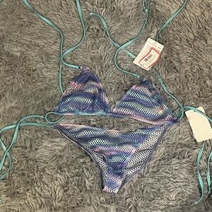 Wicked Weasel Sherbet Skies Bikini Set